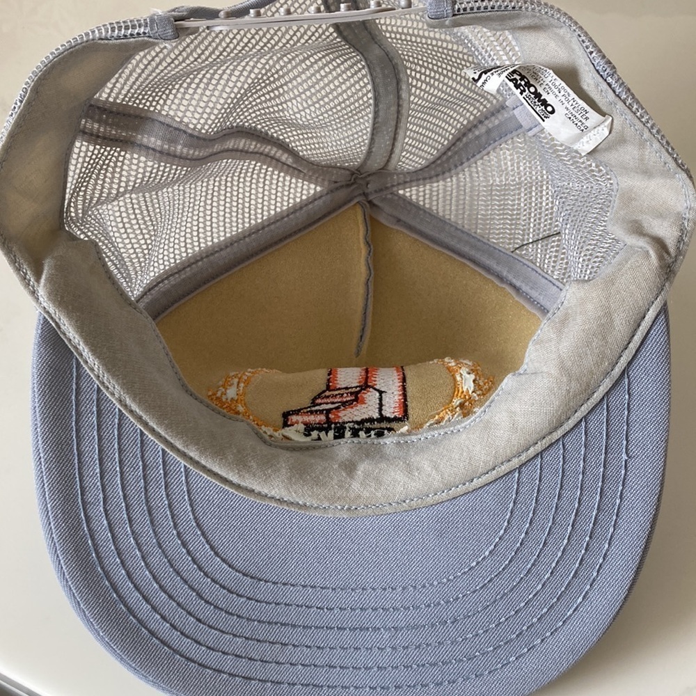 TRUCKER snap back mesh hat vintage - Picture 3 of 5